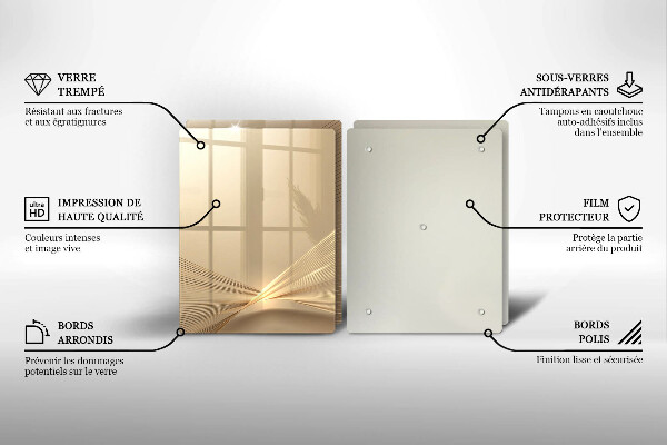 Tábua para corte Abstração moderna