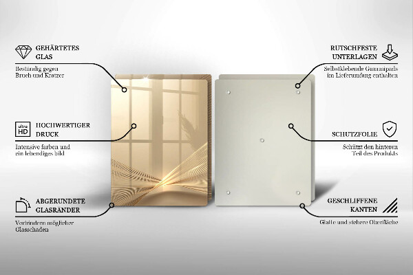 Tábua para corte Abstração moderna