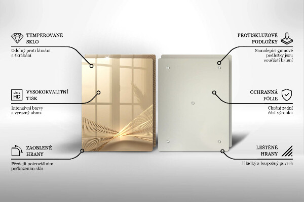 Tábua para corte Abstração moderna