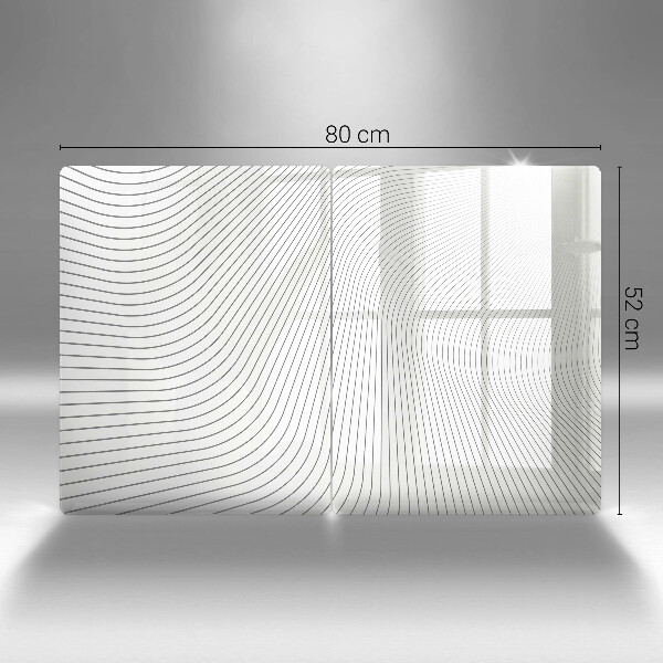 Tábua corte Padrão de linha moderno