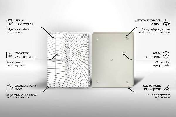 Tábua corte Padrão de linha moderno