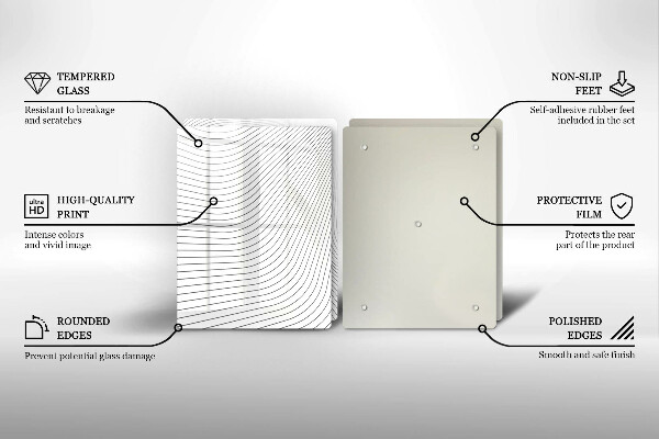 Tábua corte Padrão de linha moderno