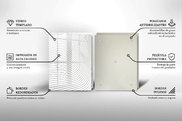 Tábua corte Padrão de linha moderno