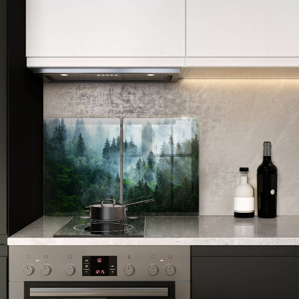 Tábua para cozinha Floresta no nevoeiro