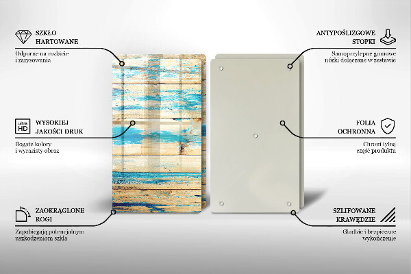 Tábua cozinha Tábuas de madeira retrô