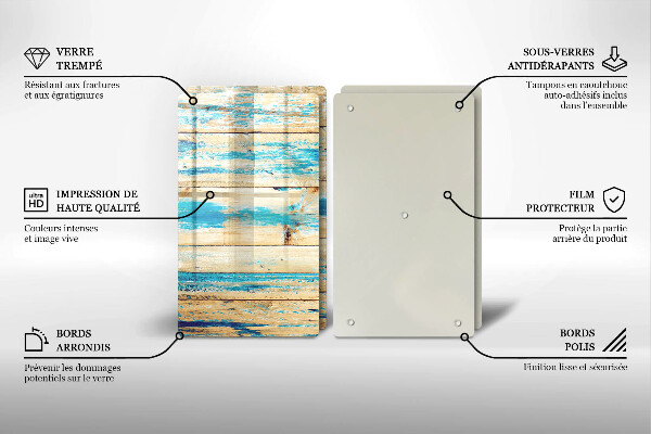 Tábua cozinha Tábuas de madeira retrô