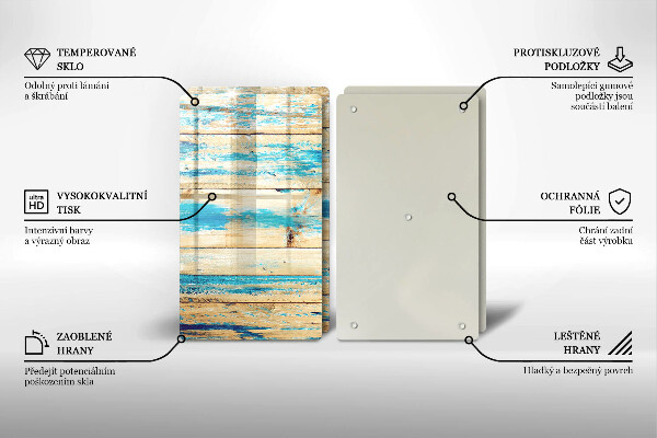 Tábua cozinha Tábuas de madeira retrô