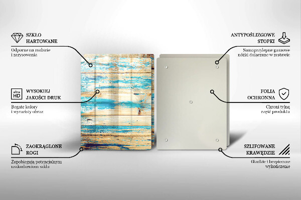 Tábua cozinha Tábuas de madeira retrô