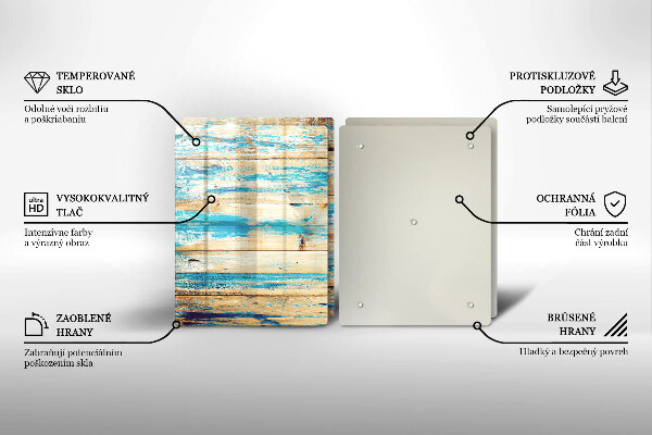 Tábua cozinha Tábuas de madeira retrô