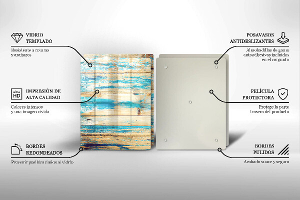Tábua cozinha Tábuas de madeira retrô