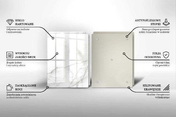 Tábua de cortar Fundo de pedra de mármore