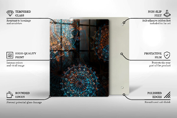 Tábua de corte Cor preta