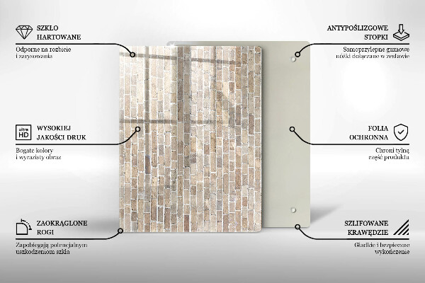 Tábua de cortar Cor vermelha