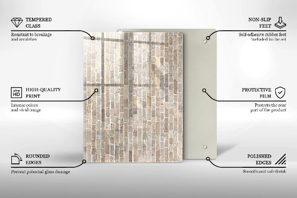 Tábua de cortar Cor vermelha