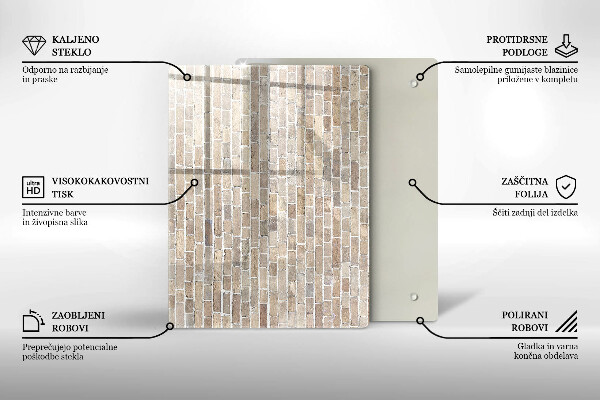 Tábua de cortar Cor vermelha