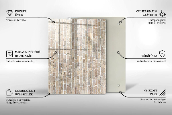 Tábua de cortar Cor vermelha