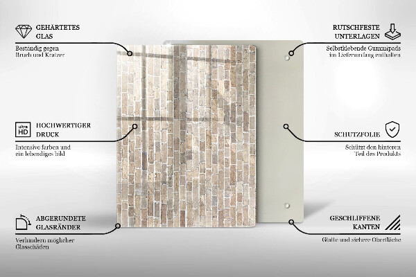 Tábua de cortar Cor vermelha