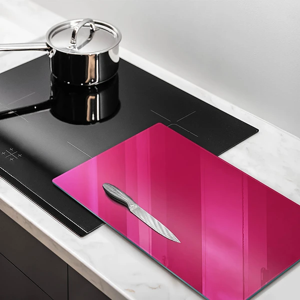 Tábua para cozinha rosa