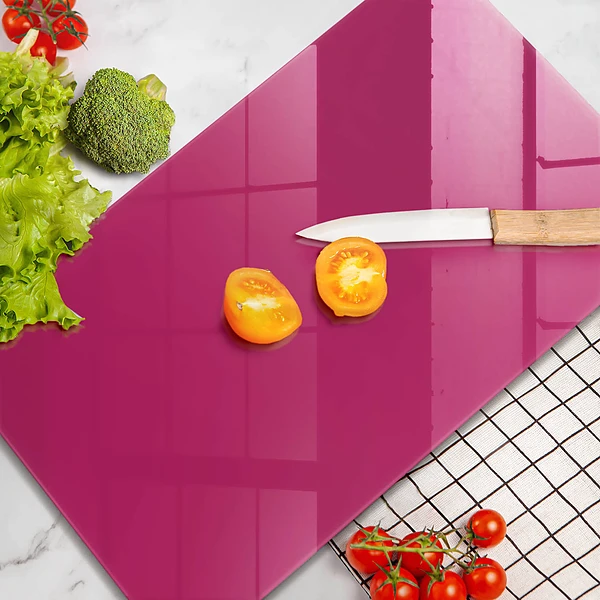 Tábua para cozinha rosa