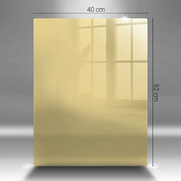 Tábua corte Cor amarela