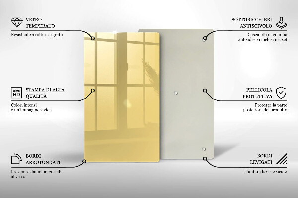 Tábua corte Cor amarela