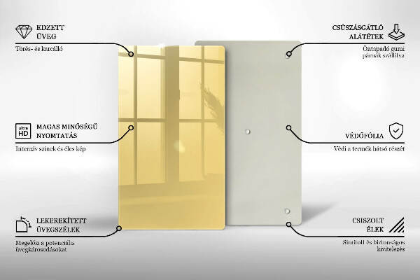 Tábua corte Cor amarela