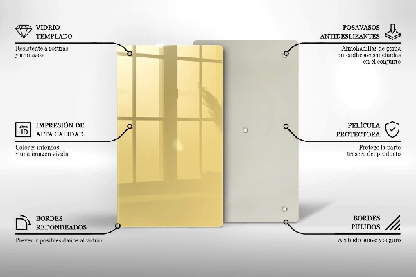 Tábua corte Cor amarela