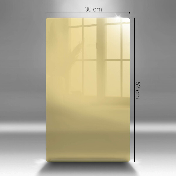 Tábua corte Cor amarela