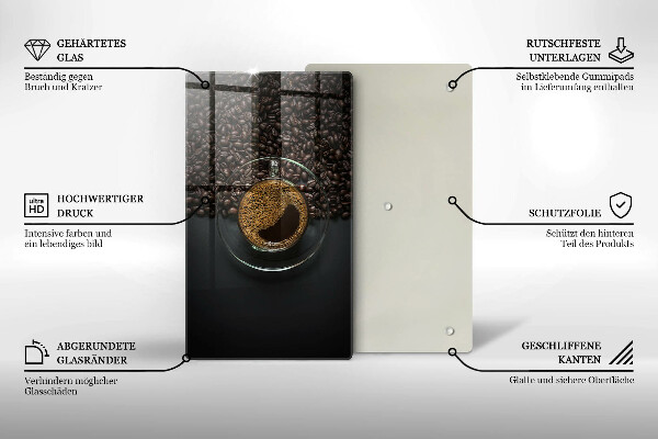 Tábua cozinha Café e feijão