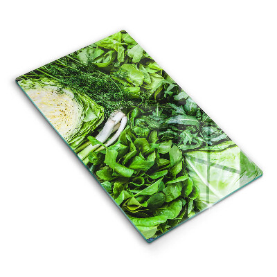 Tábua de corte para vegetais verde