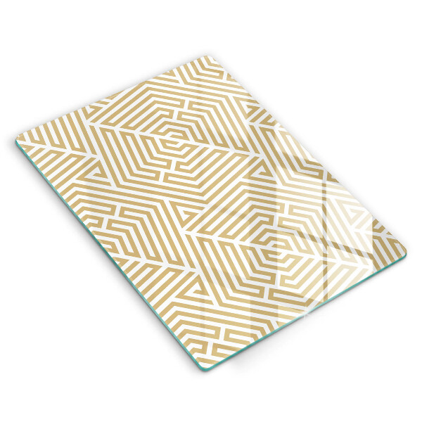 Tábua de cortar Linhas geométricas