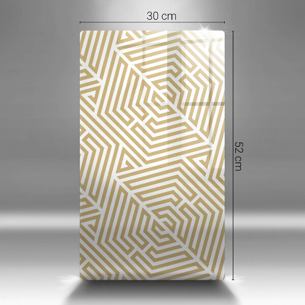 Tábua de cortar Linhas geométricas