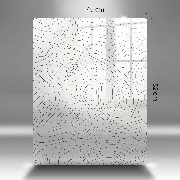 Tábua para corte Formas abstratas