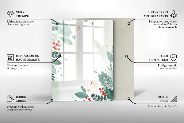 Tábua para corte Formas abstratas