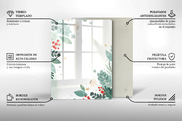 Tábua para corte Formas abstratas