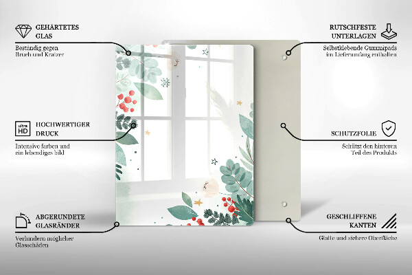 Tábua para corte Formas abstratas