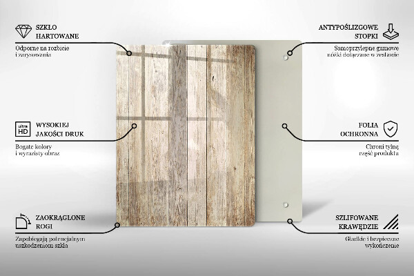 Tábua de cortar de vidro Azul abstrato dourado