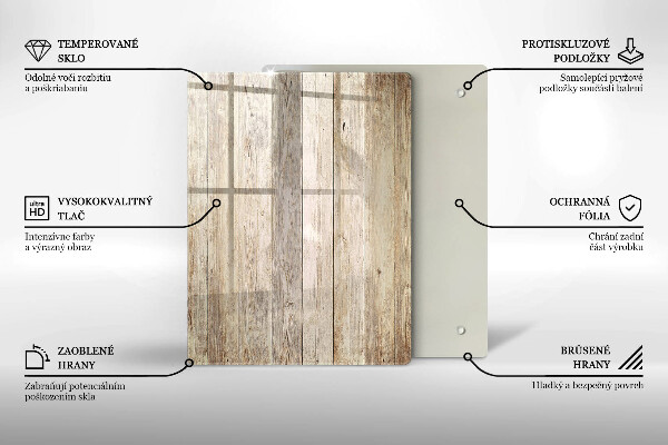 Tábua de cortar de vidro Azul abstrato dourado