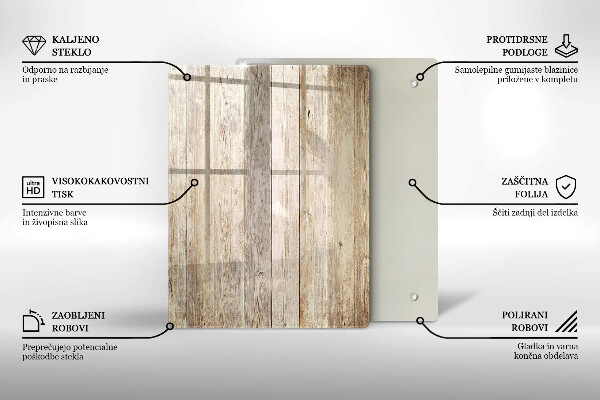 Tábua de cortar de vidro Azul abstrato dourado