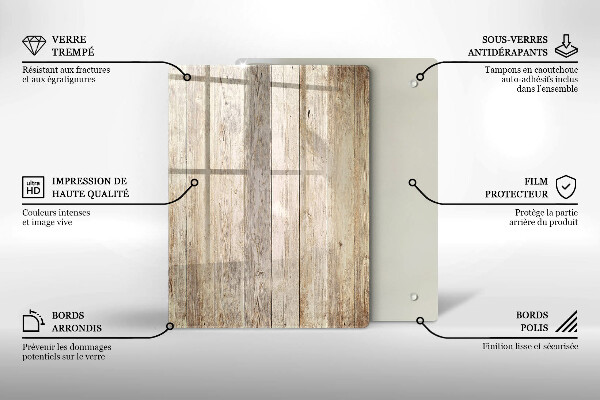 Tábua de cortar de vidro Azul abstrato dourado