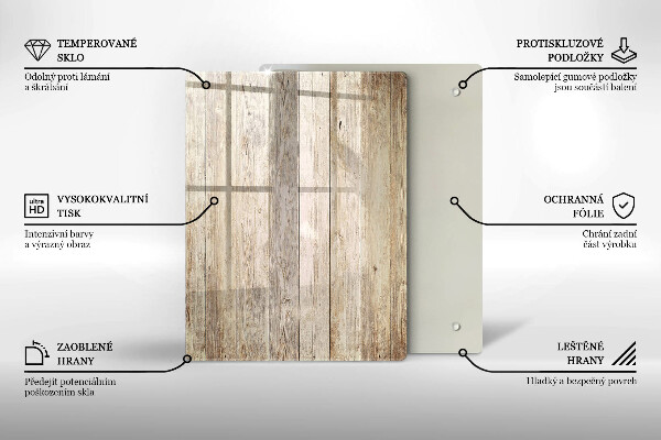 Tábua de cortar de vidro Azul abstrato dourado