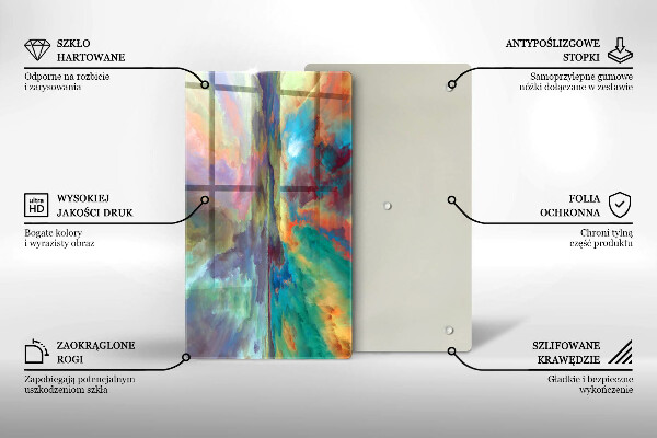 Tábua de corte Céu colorido