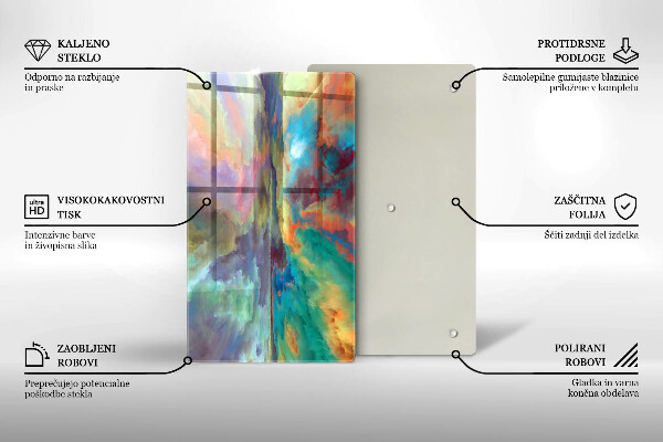 Tábua de corte Céu colorido