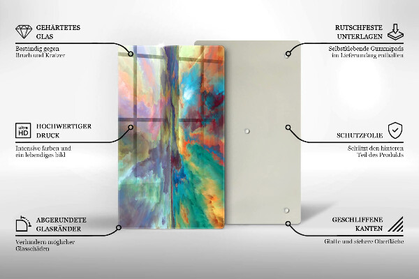 Tábua de corte Céu colorido