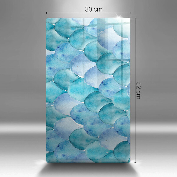 Tábua cozinha Escamas de aquarela