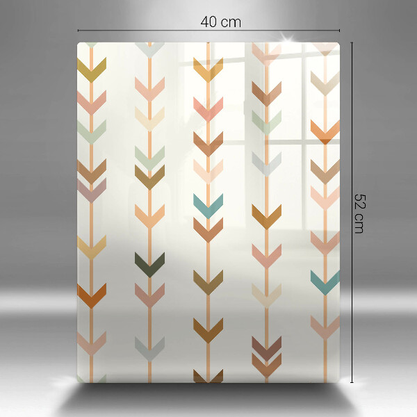 Tábua de corte de vidro Elementos geométricos