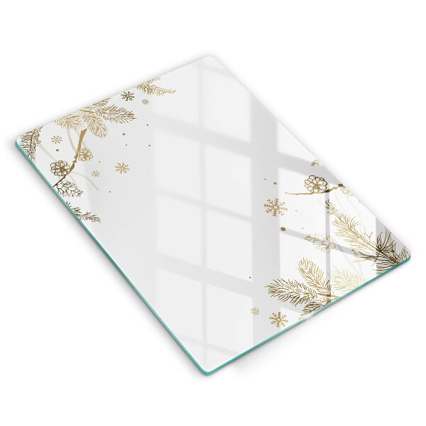 Tábua cozinha Decorações de inverno