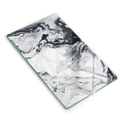 Tábua de vidro Abstração de tinta