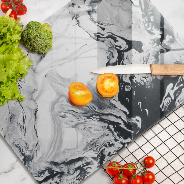 Tábua de vidro Abstração de tinta