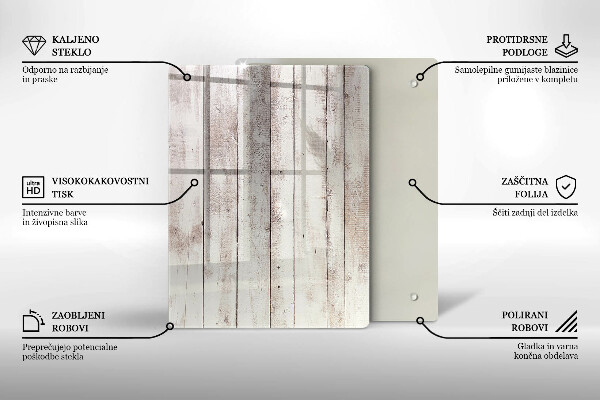 Tábua de vidro Abstração de tinta